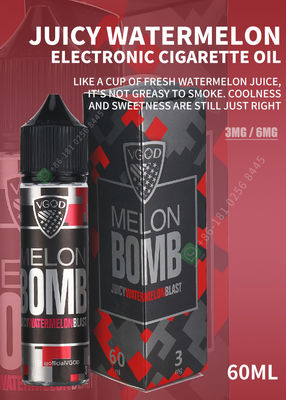 OEM FDA del sabor del melón del aceite del cigarrillo de Vaping E de la BOMBA del E-líquido del jugo de VGOD Vape