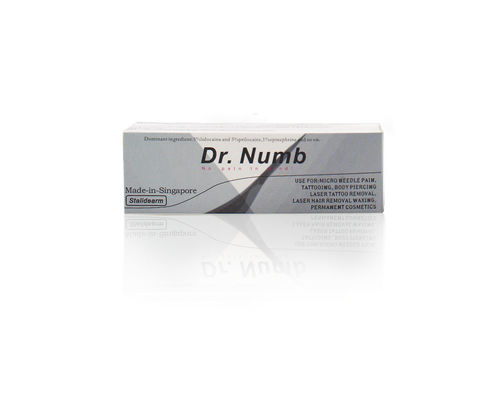 El cuerpo entumecido de la crema del tatuaje de la crema del Dr. Numb Tattoo Lidocaine tatúa la crema poner crema del dolor de la parada del tatuaje de la etiqueta privada que entumece