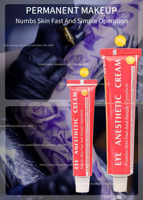 Crema anestésica para entumecimiento ocular