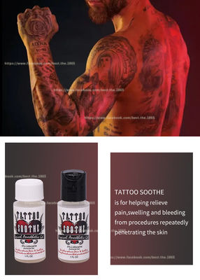 El gel que entumece del tatuaje de la belleza TKTX calma el gel tópico anestésico para la perforación del cuerpo