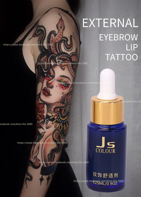 Maquillaje permanente de la solución anestésica del tatuaje de JS ningún gel que entumece del tatuaje del dolor