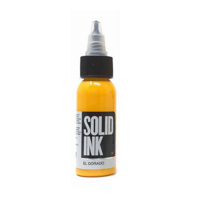 Pigmento orgánico sólido de la tinta 30ML 60ML 120ML del tatuaje de la tinta del EL Dorado del cuerpo