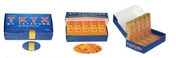 TKTX Tattoo Crema para adormecer maquillaje permanente Crema anestésica Tatuaje de labios y cejas de alta calidad