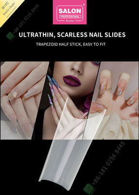 La sonrisa forma la calidad de Matte False Nail Tips High que la mitad de encargo del clavo inclina la extremidad de la manicura para el clavo Art Salon