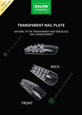 Traceless junta las piezas de la media cubierta que el clavo falso inclina la forma de cristal de la escalera para Art Salon