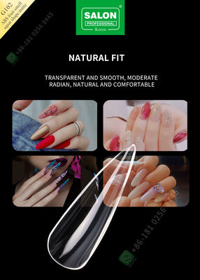 Los ABS dan fruto sostenido del olor forman extremidades de los clavos falsos de Matte Lady French Style Artificial medias y el clavo falso de la cubierta completa