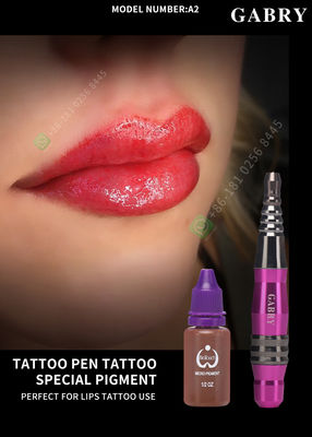 Tatuaje inalámbrico púrpura Pen Warranty del maquillaje de la ceja 1 año