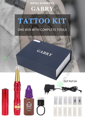 Máquina Kit For Body Permanent Makeup del tatuaje de la batería recargable
