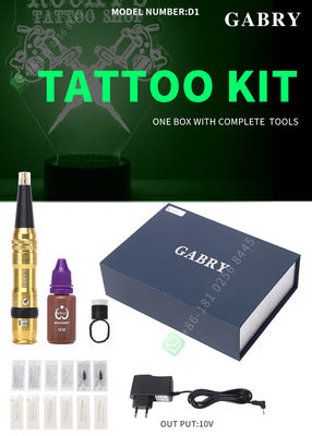 Pluma inalámbrica permanente de aluminio del tatuaje de la máquina 10V del maquillaje