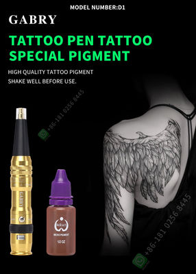 Pluma inalámbrica permanente de aluminio del tatuaje de la máquina 10V del maquillaje
