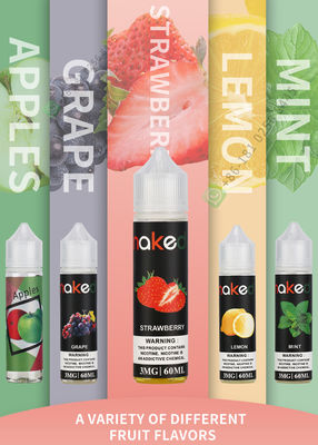 Nicotina líquida MSDS del gusto 5mg 6mg de la fresa del aceite del E-cigarrillo de Vape