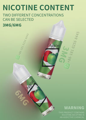 Paquete bajo del OEM del líquido de Vaping del E-cigarrillo de la sal de la nicotina
