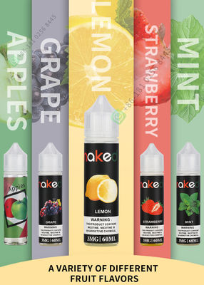 arreglo para requisitos particulares líquido del sabor del limón de Vaping del cigarrillo de 30pg 30ml E