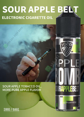 Jugo de vapor del sabor 60ml de Apple del E-líquido del jugo de VGOD Vape para los cigarrillos electrónicos FDA