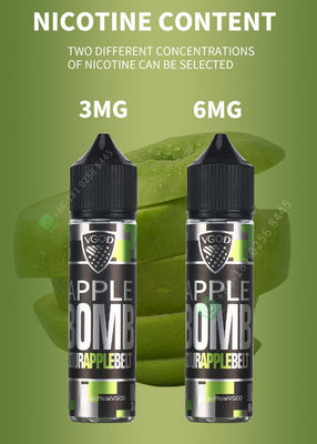 VGOD Vape Juice E-Liquid 5mg 6mg Sal de nicotina Vape Liquid E-Juice con certificado MSDS