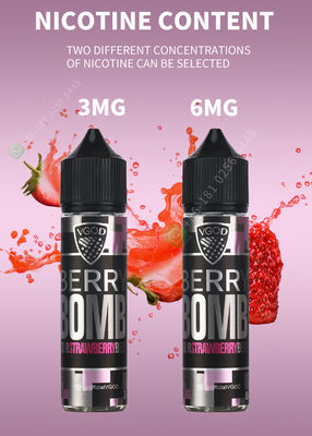 E-jugo el 100% natural líquido de los ingredientes de Vaping del E-cigarrillo del ODM del E-líquido del jugo de VGOD Vape para el vaporizador