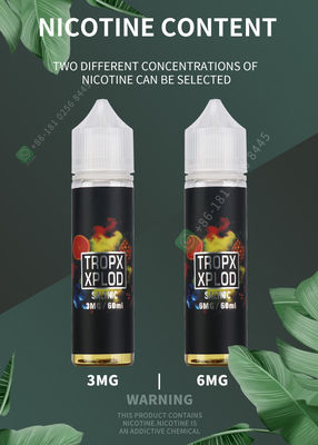 Arreglo para requisitos particulares anaranjado del sabor del E-líquido del líquido de Vaping del Cig del E-jugo E de TROPX Xplod
