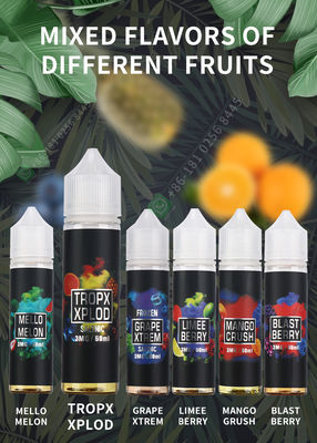 Arreglo para requisitos particulares anaranjado del sabor del E-líquido del líquido de Vaping del Cig del E-jugo E de TROPX Xplod