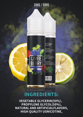 Pluma de Vape del cigarrillo del OEM 60ml Vape Juice Nicotine Salt For E
