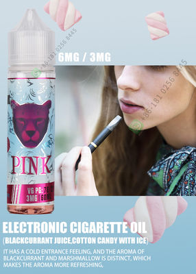 Sabor 12mg Nic Salt Vape Juice del tabaco con los diversos ingredientes