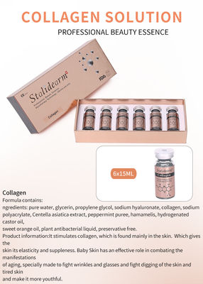 10 ml de etiqueta privada Stalidearm Colágeno Hidratante Esencia Firmante Antienvejecimiento Cuidado de la Piel Rostro Vitamina C Suero