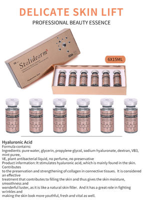 Cuidado de la piel personalizado de venta al por mayor Esencia hidratante de ácido hialurónico Reparación Firming Blanqueamiento de la piel suero OEM / ODM