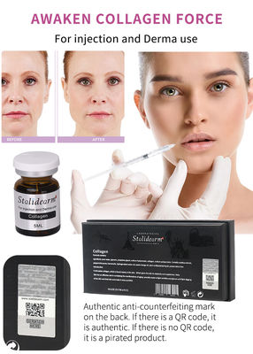 Sero de mesoterapia de colágeno para jóvenes 5 ml de inyección Antienvejecimiento Relleno cutáneo inyectable