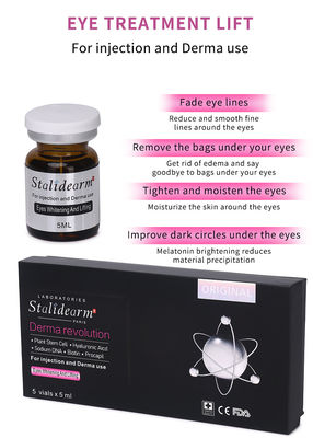 Sero de inyección líquido de alta calidad para acrecentar la piel para blanquear y levantar los ojos Con un volumen de 5 ml