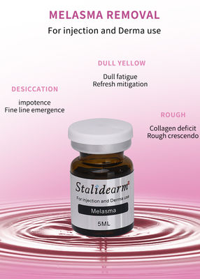 Conjunto de inyección de 5 ml de suero anti-melasma líquido con personalización OEM