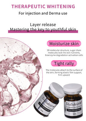 OEM ODM Refuerzo de la piel Hidratación Eliminación de manchas oscuras Ampola facial Blanqueamiento facial Mesoterapia Serum inyección