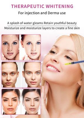 Seero de blanqueamiento de la piel para la belleza de la cara Anti-arrugas Conjunto para mesoterapia Ampulas de refuerzo de la piel