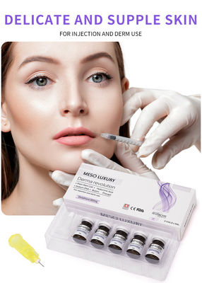 Fábrica de la Mesoterapia Facial Inyección de Suero Aclarador Hidratante Antienvejecimiento Blanqueador Glutatión Relleno de Elevación