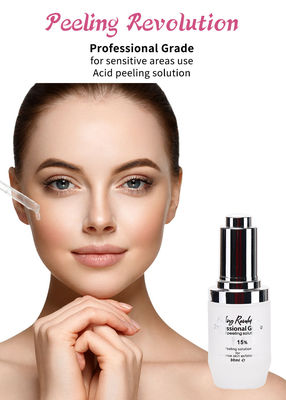30 ml de suero para pelar la piel / conjunto de líquido de calidad profesional para solución de exfoliación de la piel facial