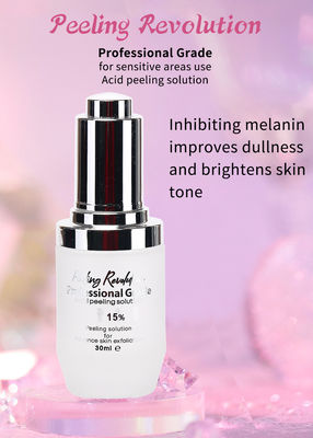 30 ml de suero para pelar la piel / conjunto de líquido de calidad profesional para solución de exfoliación de la piel facial