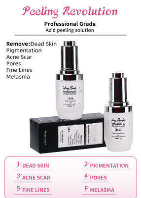 Solución de exfoliación con ácido de calidad profesional