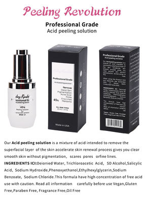 Solución de exfoliación con ácido de calidad profesional