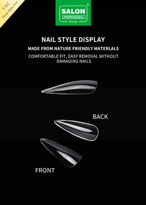 Long Soft Gel Almond on Nail 12 Tamaños Forma Aguda Consejos de Uñas Acrílicas para Extensiones de Uñas