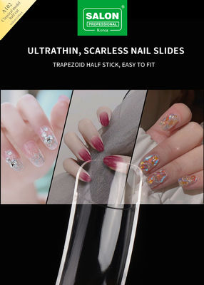 Salón profesional de uñas de color claro de cubierta completa uñas falsas para la extensión de uñas 500pcs/caja