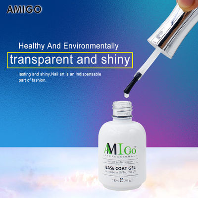 Kit de esmalte de uñas Amigo Gel 18ml Semi-permanente de remojo UV / LED para uñas de salón