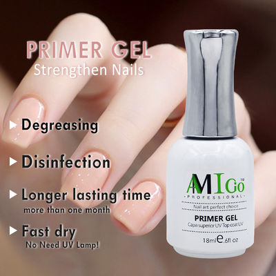Kit de esmalte de uñas Amigo Gel 18ml Semi-permanente de remojo UV / LED para uñas de salón