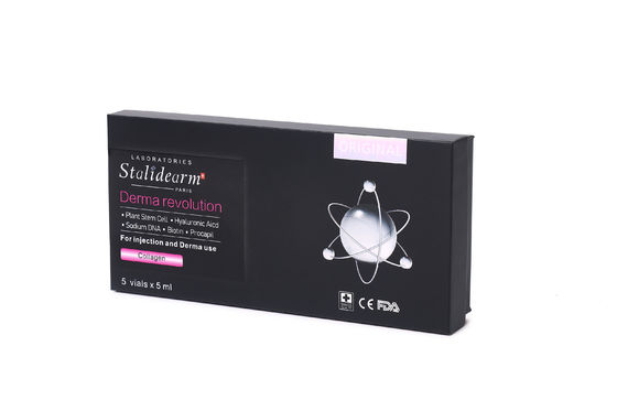 Cuidado de la piel del rostro Colágeno 5ml*5Viales Suero Injectable para Jóvenes con función de aclaración