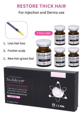 Stalidearm Mesoserum para el crecimiento del cabello Anticorpión Relleno dérmico 5 ml*5 viales