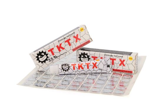 Crema de adormecimiento TKTX sin grasa a base de agua de alta calidad para tatuajes y perforaciones corporales