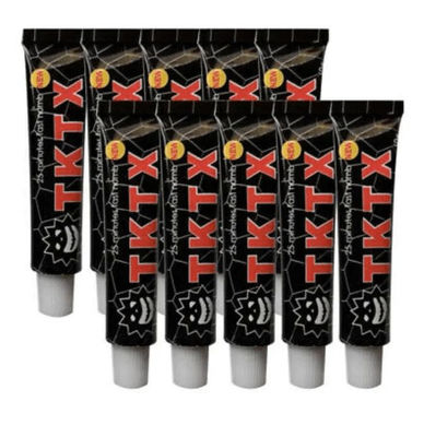 Nueva versión TKTX Crema para adormecer tatuajes Crema no desechable para aliviar el dolor y anestésico