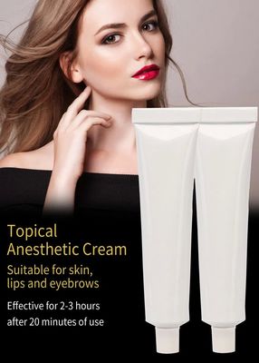 Crema anestésica para tatuajes no desechable para aliviar el dolor en cosmética y cuidado de la piel