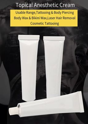 Crema anestésica para tatuajes no desechable para aliviar el dolor en cosmética y cuidado de la piel