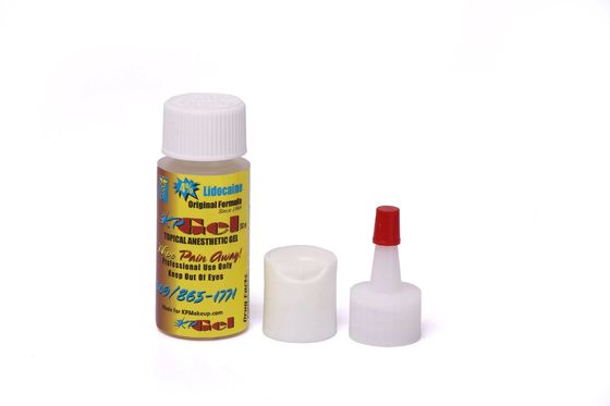 Crema anestésica tópica para tatuajes con lidocaína al 2% y tetracaína al 1,5% para uso profesional