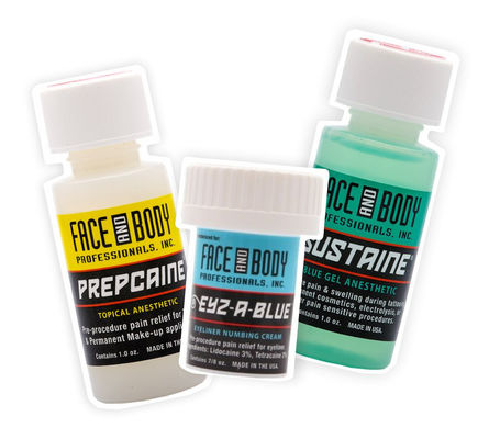 Gel adormecedor de tatuajes de acción rápida con 2% de lidocaína y 1.5% de tetracaína para aliviar el dolor en 1.2oz/unidad