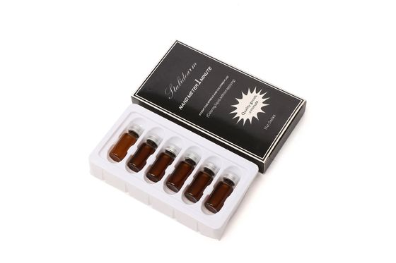 Crema anestésica para tatuajes de acción rápida en 1 minuto, 2 ml/botella, juego de 6 botellas para aliviar el dolor y maquillaje permanente