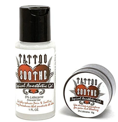 Gel adormecedor para tatuajes con 5% de lidocaína y 4% de tetracaína, 1 FL OZ, gel anestésico tópico para aliviar el dolor